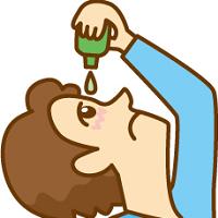 目薬で花粉症対策